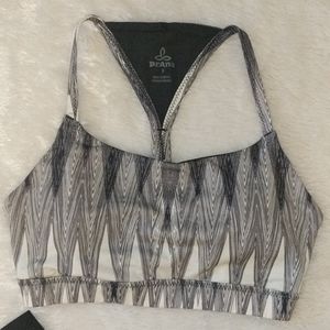 Prana Racerback Sports Bra Sz Small